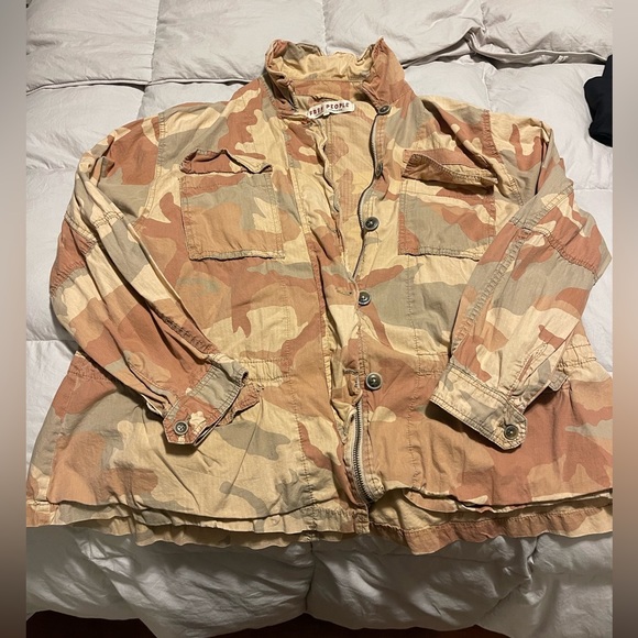 Free people lead the way camo jacket - Picture 3 of 5